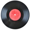 Old vinil record Royalty Free Stock Photo