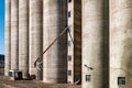 Old Vintage Abandoned Grain Silo Royalty Free Stock Photo