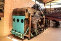 Old and vintage almond separator machine