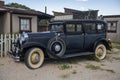 Vintage Gangster Car, Antique Automobile Royalty Free Stock Photo