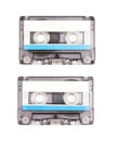 Old Vintage Audio cassette tape Royalty Free Stock Photo