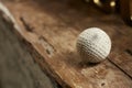 Old Vintage Baseball wooden Royalty Free Stock Photo