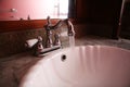 Old Vintage Bathroom Sink Antique Royalty Free Stock Photo