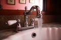 Old Vintage Bathroom Sink Antique Royalty Free Stock Photo