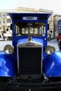 Old vintage Blue bus of the island of Malta Royalty Free Stock Photo