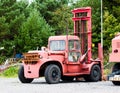 Old Vintage Boat Lift Truck Royalty Free Stock Photo