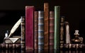 Old vintage books Royalty Free Stock Photo