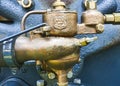 Old vintage brass carburetor