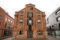 Old vintage brick building in Klaipeda, Lithuania