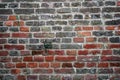 Old vintage brick wall background, abstract texture for urban rustic design Royalty Free Stock Photo