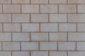 Old vintage brick wall textures for background. Yellow brown wall of Israel houses. Royalty Free Stock Photo