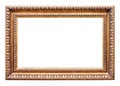 Old vintage bronze rectangle frame