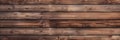 Old vintage brown wooden texture, wooden plank floor. Wood timber wall background. Generative AI Royalty Free Stock Photo