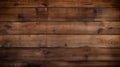 Old vintage brown wooden texture, wooden plank floor. Wood timber wall background. Generative AI Royalty Free Stock Photo