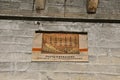Old 1937 vintage calendar hanging on a basement wall Royalty Free Stock Photo