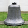 Old vintage cast iron church bell