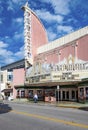 Old vintage cinema and theater Fremont in Art deco style in san Luis obispo