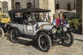 Old vintage classic car buik Royalty Free Stock Photo