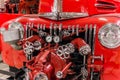 Old vintage classic fire truck Royalty Free Stock Photo
