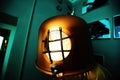 Old vintage copper diving helmet Royalty Free Stock Photo