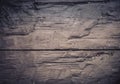 Old vintage dark wood rough textured board obsolete background blue toned