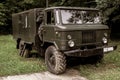 Old Vintage Military Truck Used in War