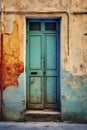 Old vintage door, created with generative AI Royalty Free Stock Photo