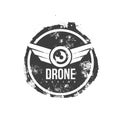 Drone logo vector