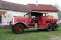 An old vintage fire truck Royalty Free Stock Photo