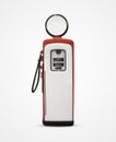 Old vintage gasoline petrol pump