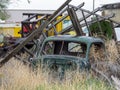 Old Vintage Truck, Junk, Ruins Royalty Free Stock Photo