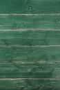 Old vintage green wood background texture flat front vertical Royalty Free Stock Photo