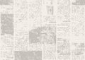 Old vintage grunge newspaper paper texture background Royalty Free Stock Photo