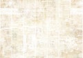 Old vintage grunge newspaper paper texture background Royalty Free Stock Photo