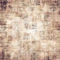 Old vintage grunge newspaper paper texture background