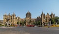 Heritage building of Victoria Terminus Railway station - CSMT.