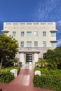Old vintage Hotel Astor in Miami Beach