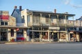 old vintage houses from the good old times in Fredericksburg, Texas