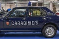 Old Vintage Italian Police Carabinieri Car