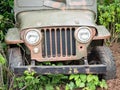 Old vintage jeep
