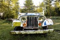 Old Vintage Jeep, Junk, Rust