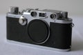 old vintage Leica III, photo film camera