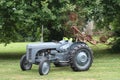 An old vintage little grey fergie ferguson tractor farm equipment Royalty Free Stock Photo