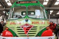 Old vintage lorry at country show