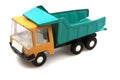 old vintage metal truck toy Royalty Free Stock Photo