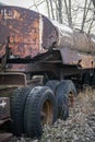 Old, Vintage Milk Tanker Truck