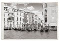 Old Vintage Monochrome photo in Venice Royalty Free Stock Photo