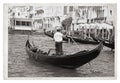 Old Vintage Monochrome photo in Venice Royalty Free Stock Photo