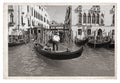 Old Vintage Monochrome photo in Venice Royalty Free Stock Photo