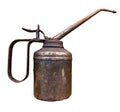 Old Vintage Oil Can Royalty Free Stock Photo